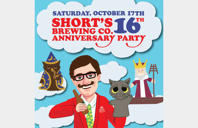 Short's Brewing Co. Announces New Date for 16th Anniversary Party