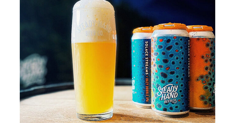 Steady Hand Beer Co. Debuts Solace Streams Hazy Double IPA