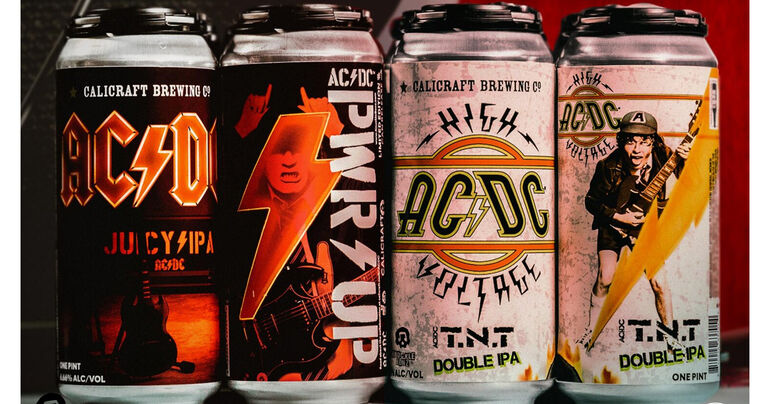 KnuckleBonz and Calicraft Brewing Co. to Release AC/DC Beers