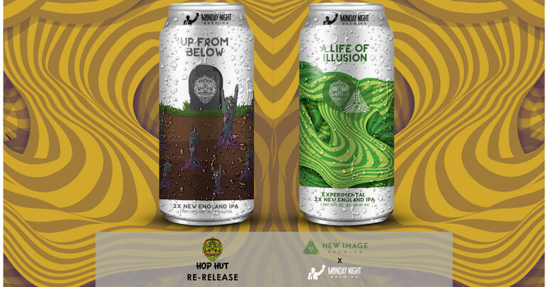 Monday Night Brewing Debuts Two Hop Hut Releases Including Collaboration with New Image Brewing