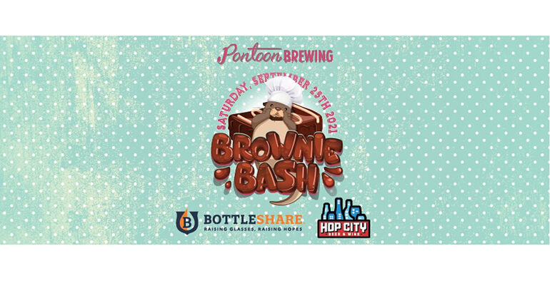 Pontoon Brewing's Brownie Bash Event Happening on September 25