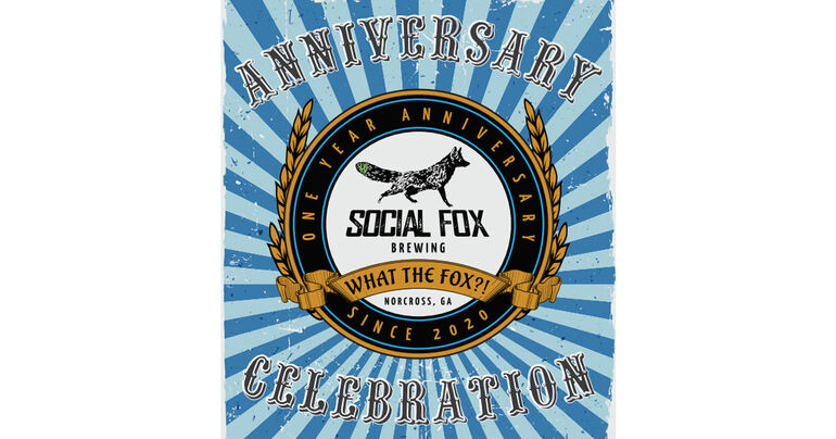 Social Fox Brewing Celebrates First Anniversary on May 1