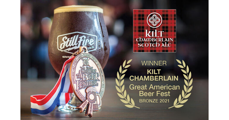StillFire Brewing's Kilt Chamberlain Brings Home GABF Bronze Medal