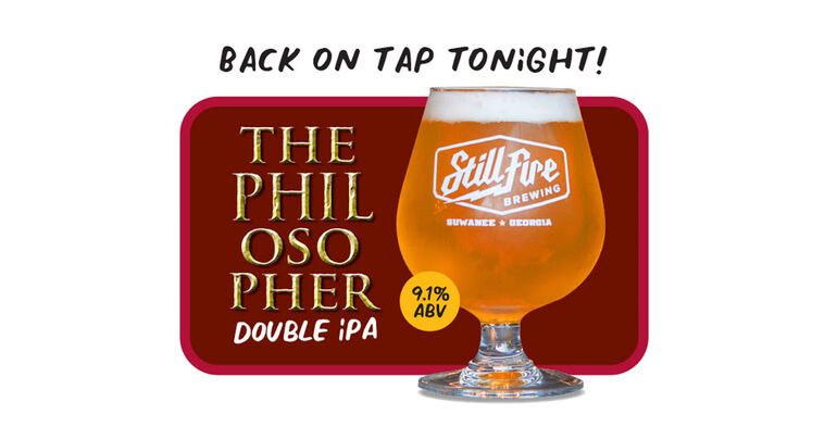 StillFire Brewing's PHILosopher Double IPA Returns