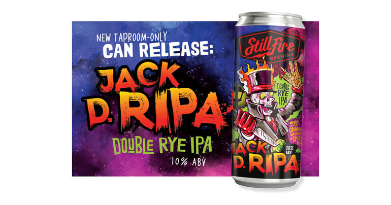 StillFire Brewing Debuts Jack D. RIPA Double Rye IPA