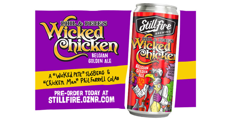 StillFire Brewing Unveils Phil & Pete's Wicked Chicken Belgian Golden Ale