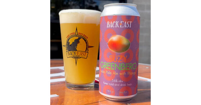 Back East Brewing Co.'s Suzy Greenberg Mango IPA Is Back