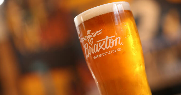 Braxton Brewing Co. and Dewey’s Pizza Announce New Partnership