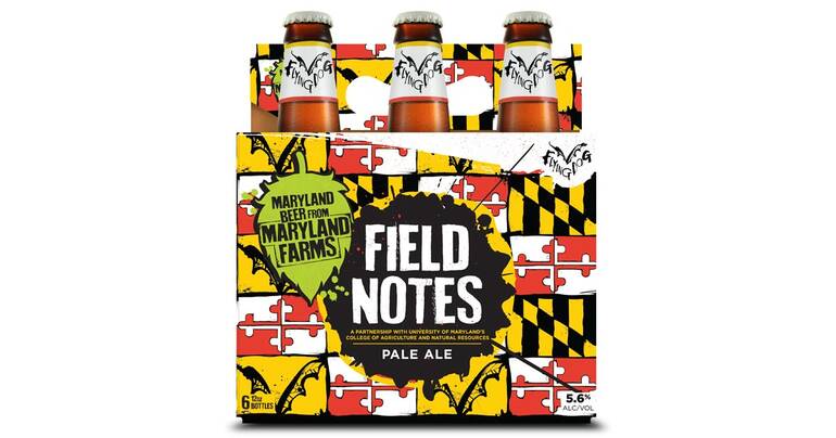Flying Dog Brewery and University of Maryland Join Forces to Create Field Notes Pale Ale