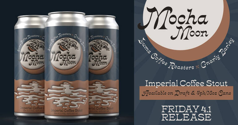 Gnarly Barley Brewing Co. Releases Mocha Moon Imperial Coffee Stout