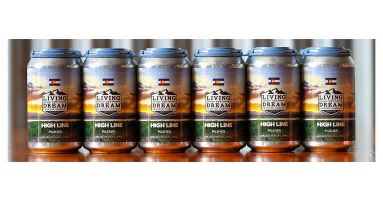 Living The Dream Brewing High Line Pilsner Releases in Cans