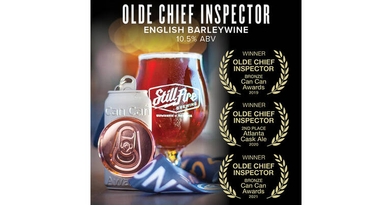 StillFire Brewing Releases Olde Chief Inspector English Barleywine
