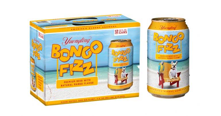 Yuengling Launches New Bongo Fizz Premium Beer with Hint of Mango Flavor