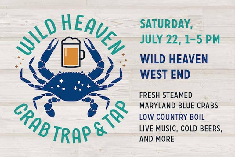 Get Cracking at Wild Heaven's Crab Trap and Tap Event: A Coastal-Inspired Summer Bash