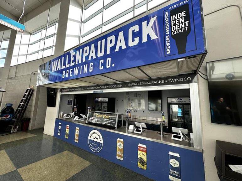 Wallenpaupack Brewing Company Secures Naming Rights for East Gate Concession Stand at Mohegan Sun Arena at Casey Plaza