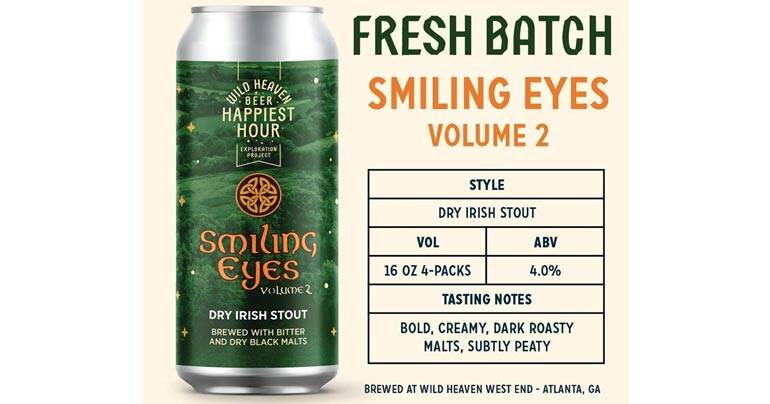 Wild Heaven Beer Releases Smiling Eyes Volume 2 Dry Irish Stout