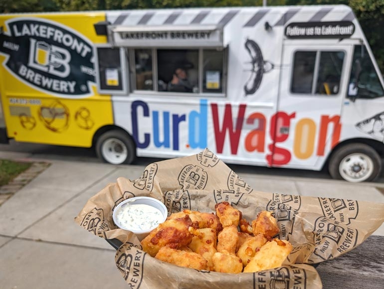 Lakefront Brewery's Curdwagon Food Truck Goes Fully Gluten-Free