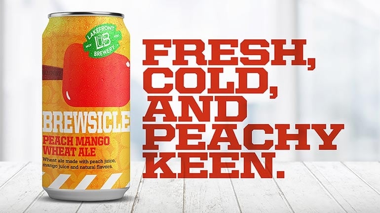 Lakefront Brewery Unveils New Summer Seasonal: Brewsicle Peach Mango Wheat Ale