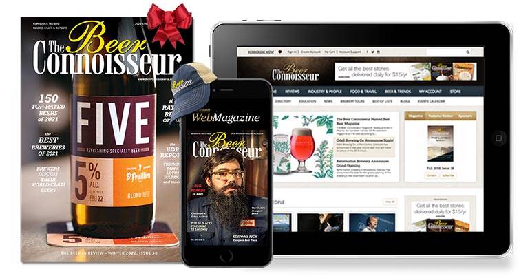 Discover the world of beer with a subscription to The Beer Connoisseur® magazine & online