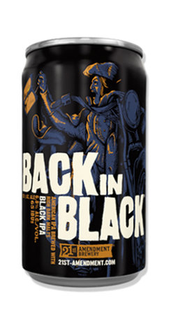 Back in Black IPA Beer 21st Amendment