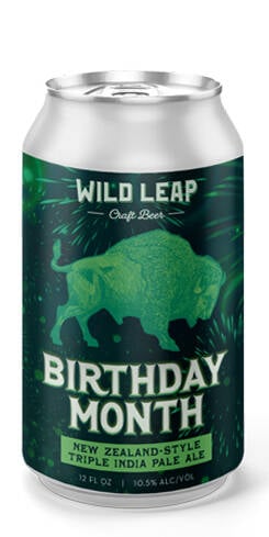 Birthday Month: New Zealand Triple IPA Wild Leap Brew Co.