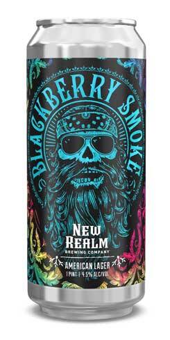 Blackberry Smoke Lager, New Realm Brewing