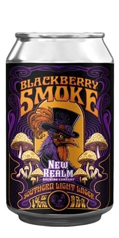 Blackberry Smoke Southern Light Lager, New Realm Brewing