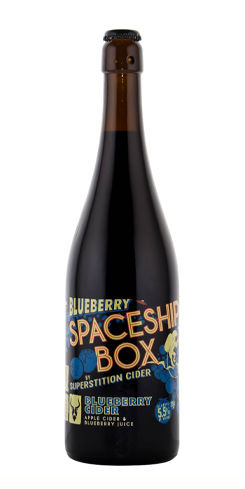 Blueberry Spaceship Box, Superstition Meadery