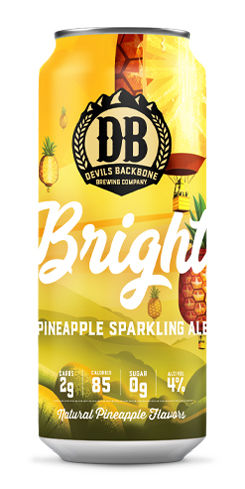 Bright Pineapple Sparkling Ale, Devils Backbone Brewing Co.