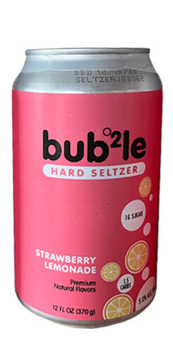 Bub2les Strawberry Lemonade Seltzer, Garage Brewing Co.