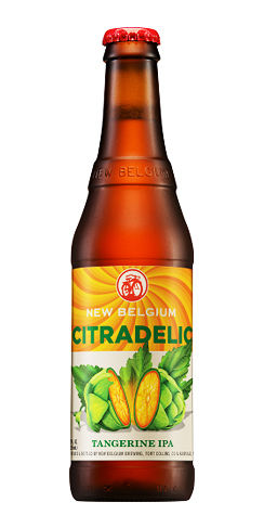 16 New Belgium Citradelic  IPA   Beer Coasters 