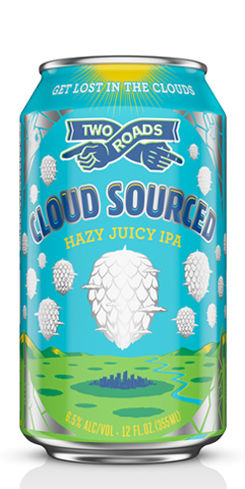 Cloud Sourced Hazy Juicy IPA  Two Roads Brewing Co.