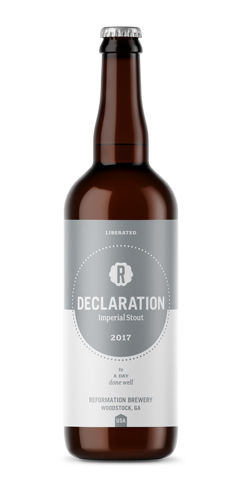Declaration by Reformation Brewery
