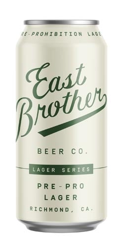 East Brother Beer Pre-Pro Lager, East Brother Beer Co.
