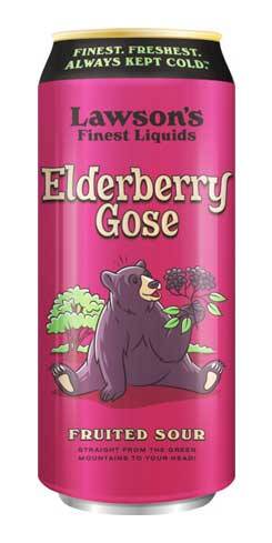 Elderberry Gose, Lawson's Finest Liquids