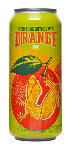 Everything Rhymes with Orange Roughtail beer IPA