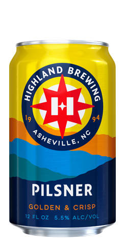 Highland Pilsner Highland Brewing Co.