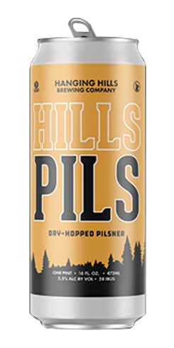 Hills Pils, Hanging Hills Brewing Co.