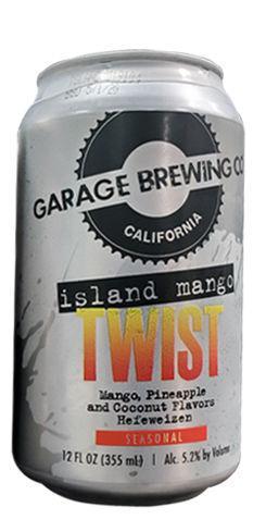 Island Mango Twist, Garage Brewing Co