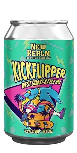 Kickflipper West Coast IPA, New Realm Brewing Co.