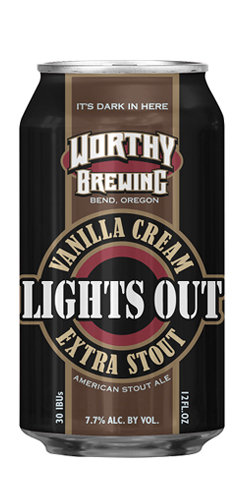 Worthy Brewing Lights Out Stout Beer