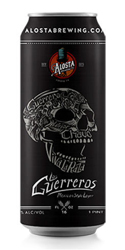 Los Guerreros Mexican Lager, Alosta Brewing Co.