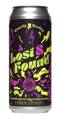 Lost & Found Barrel Aged Imperial Stout, Gnarly Barley Brewing