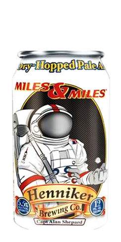 Henniker Beer Miles & Miles Dry Hopped Pale Ale