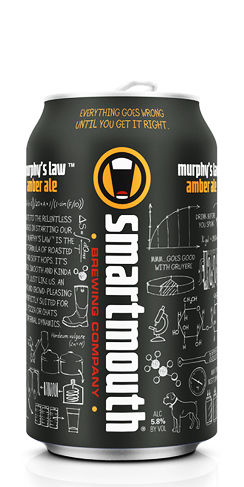 Smartmouth Beer Murphy's Law Amber Ale