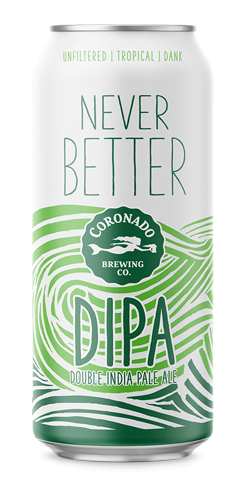 Never Better DIPA, Coronado Brewing Co. by Randy Scorby