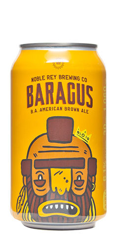 Noble Rey Brewing Baracus Brown Ale Beer