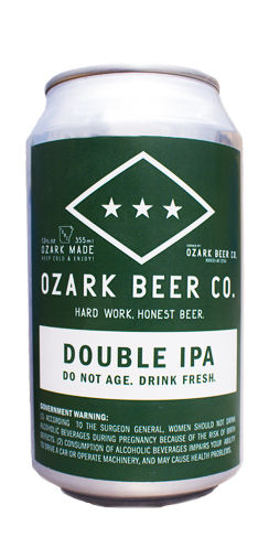 Ozark Beer Company Double IPA can
