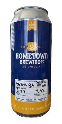 Peerless Barrel Aged Toasted Pilsner, Hometown Brewing Co.