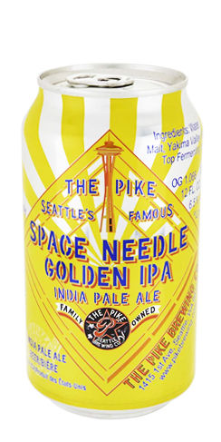 The Pike Brewing Space Needle Golden IPA beer